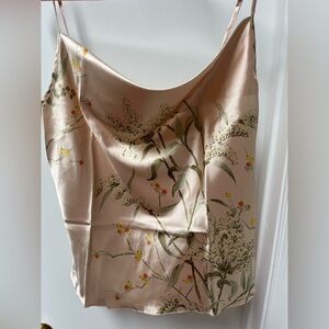 NWT pJ set in champagne cherry  Satin